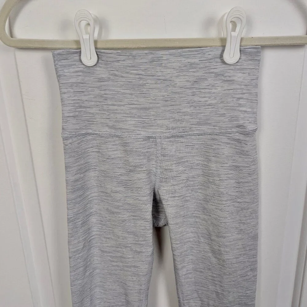 Lululemon | Wunder Under High Rise We Are From Space Grey Alpine Tight 7/8